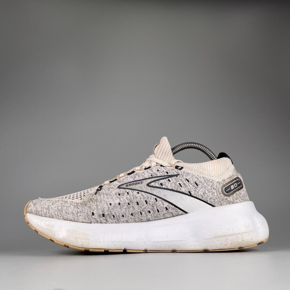 Brooks Glycerin Stealthfit 20 Women's Size 10 B Ivory Running Shoes Athletic GUC - Picture 6 of 9